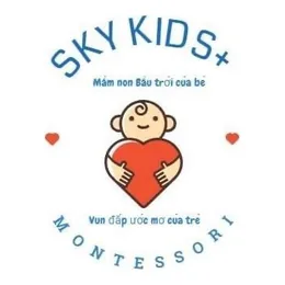 Logo Sky Kids+ Mầm non Bầu Trời Của Bé